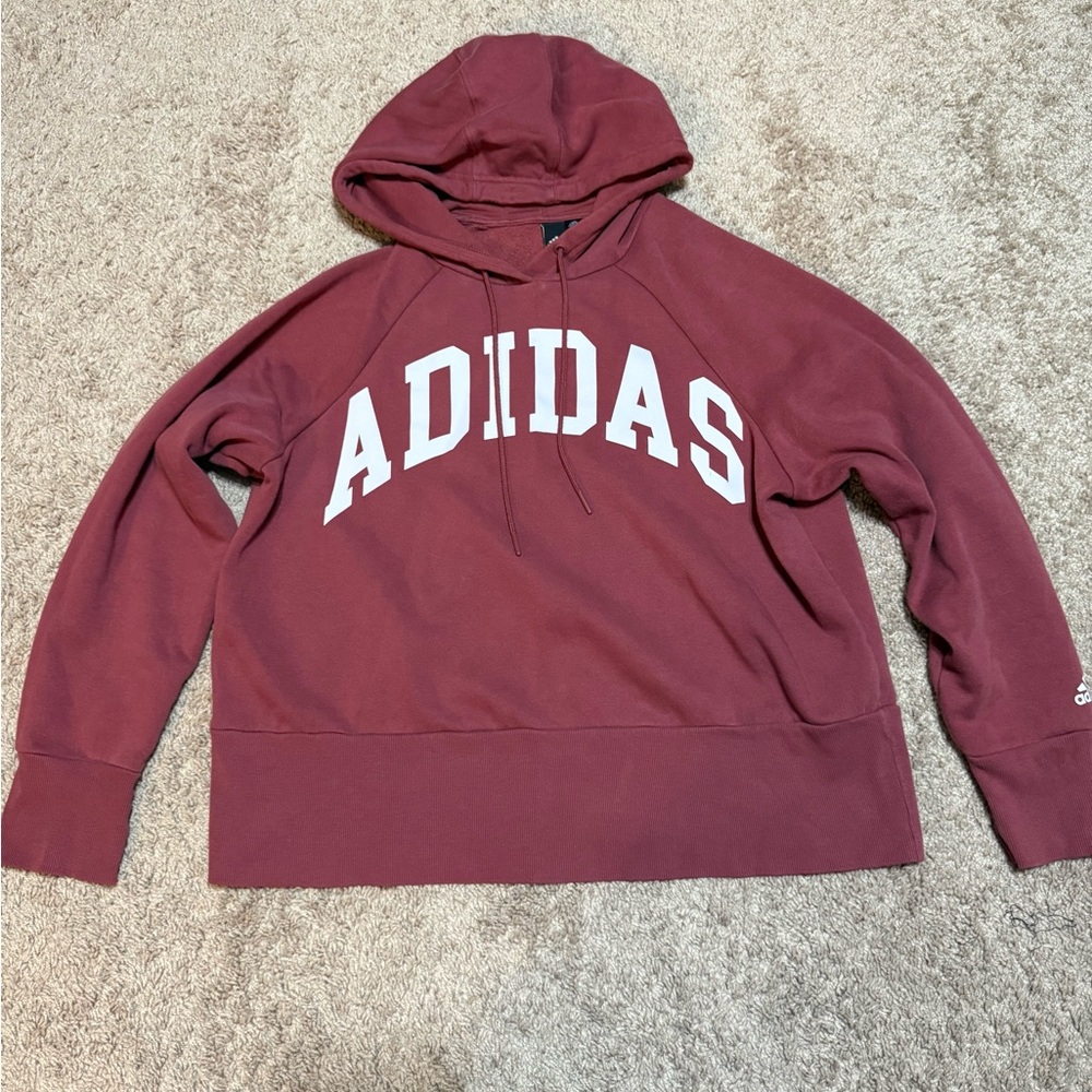 Adidas Burgundy Sweatshirt